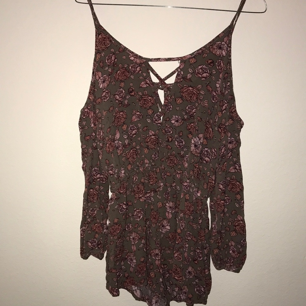 Floral romper!